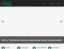 Tablet Screenshot of dag.pl